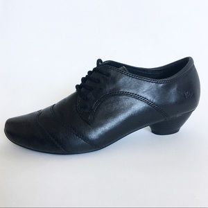 Josef Seibel Tina Leather Oxford Heel